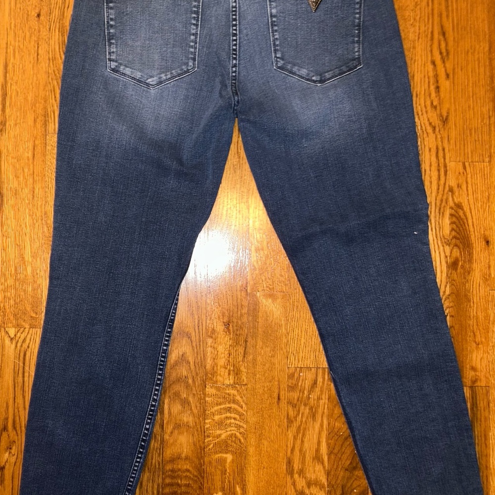 Women's Guess Dark Wash Power Skinny Jeans, Size 32
